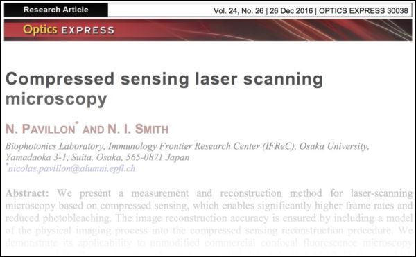 OptExpress compressed sensing